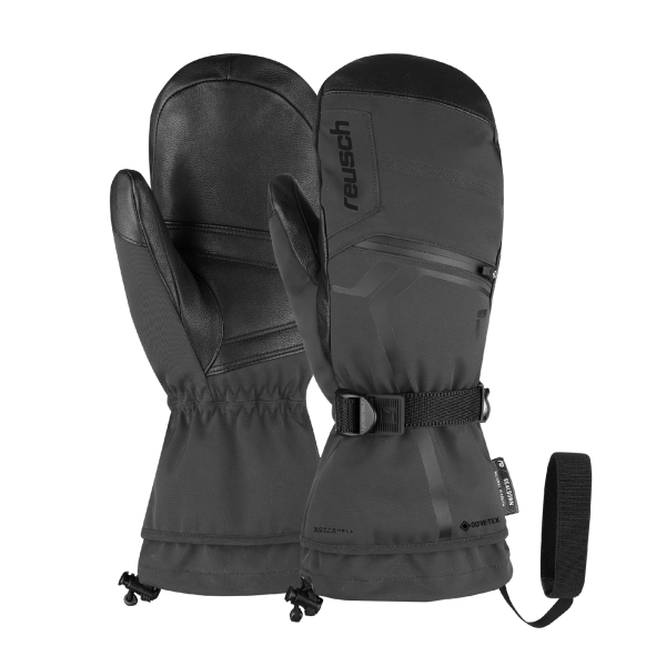 Reusch Down Spirit GORE-TEX® Mitten 6101655 6667 black grey 1